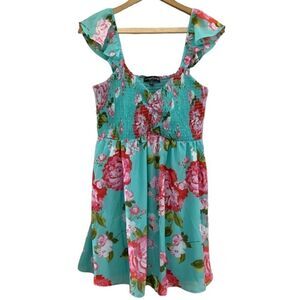 Midnight Doll floral print dress size L